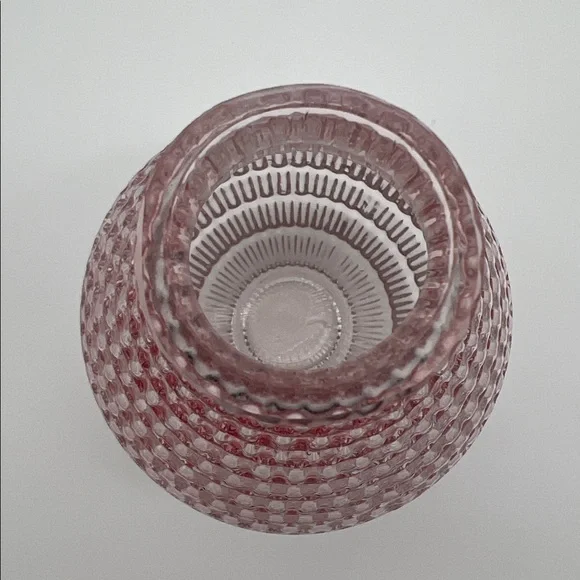 Xouvy Jane Modern Amethyst Glass Vase Ornaments Living Room Flower Home - Picture 6 of 9